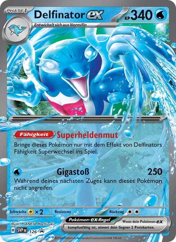 Delfinator-ex, SVP Black Star Promos No. 126