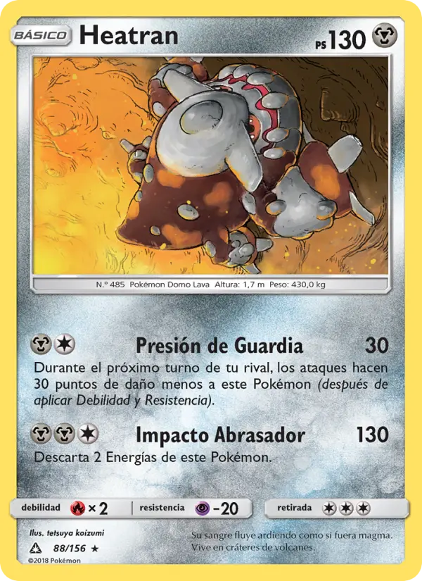 Heatran, Ultraprisma No. 88
