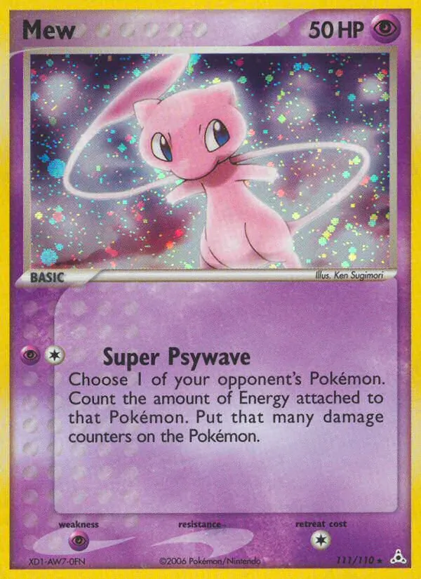 Mew, Holon Phantoms No. 111