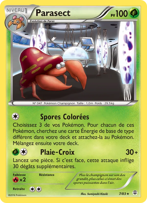 Parasect, Générations Nº 7