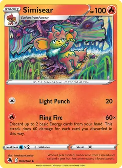 Simisear, Fusion Strike No. 38 Normal