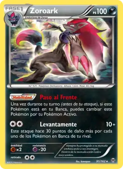 Zoroark, Turbo Impulso No. 91 Normal