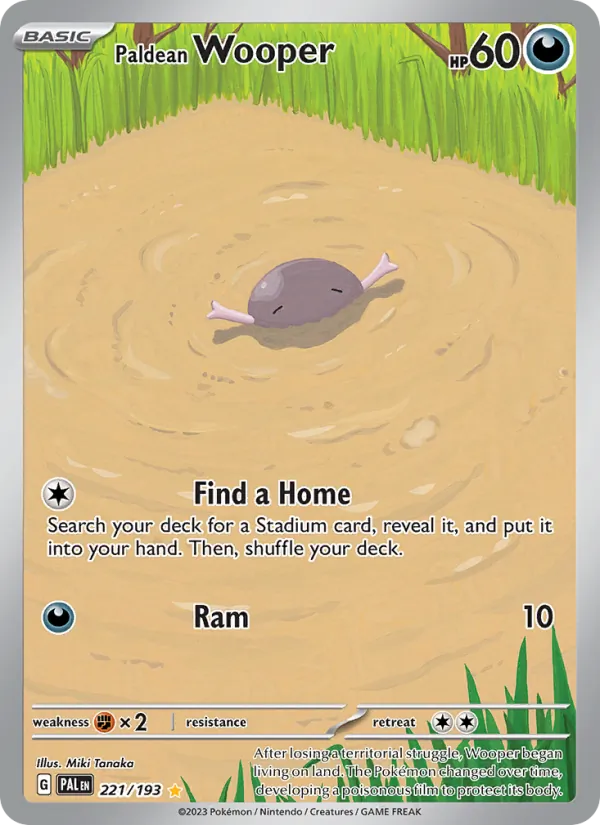 Paldean Wooper, Paldea Evolved No. 221