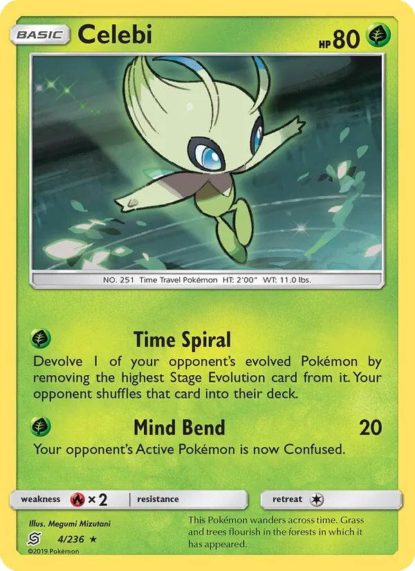 Celebi, Unified Minds Nº 4