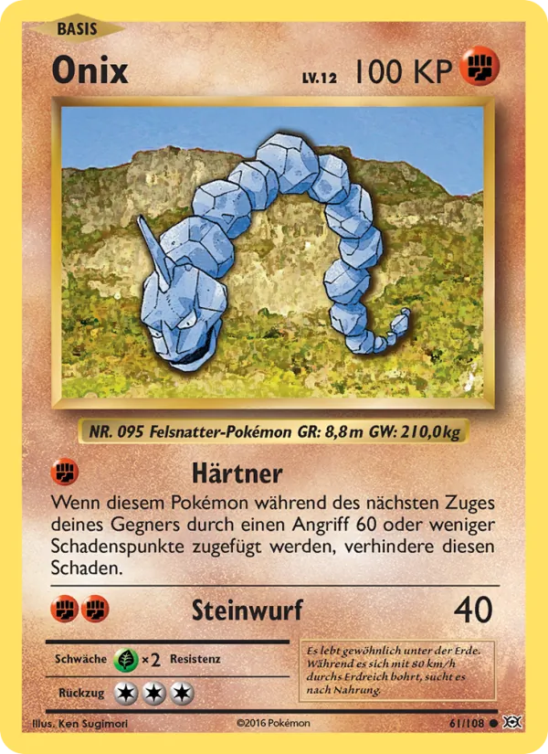 Onix, Evolution No. 61