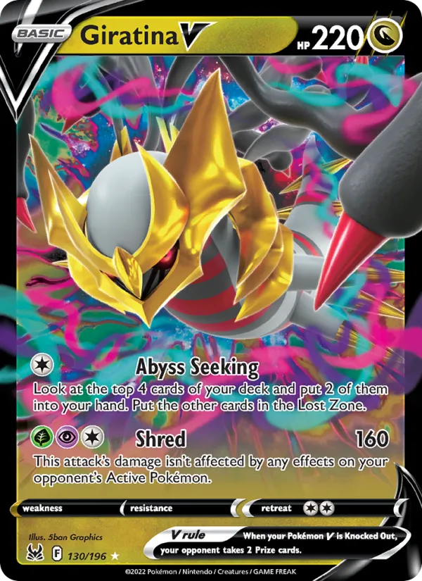Giratina V, Lost Origin No. 130