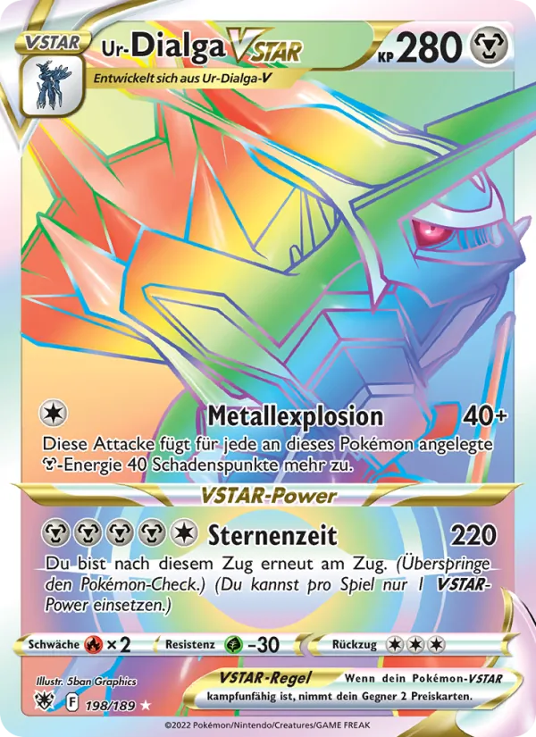 Ur-Dialga VSTAR, Astralglanz Nº 198