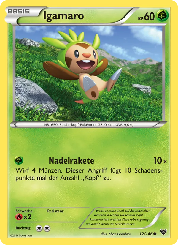 Igamaro, XY Nº 12