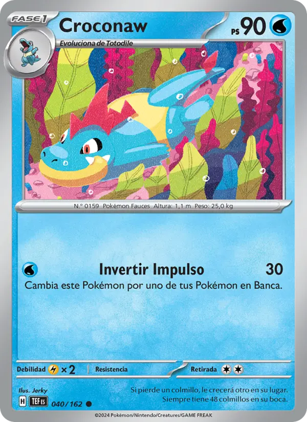 Croconaw, Fuerzas Temporales No. 040