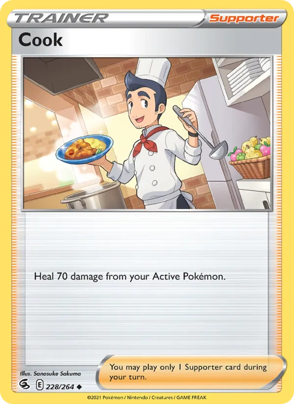 Cook, Fusion Strike No. 228