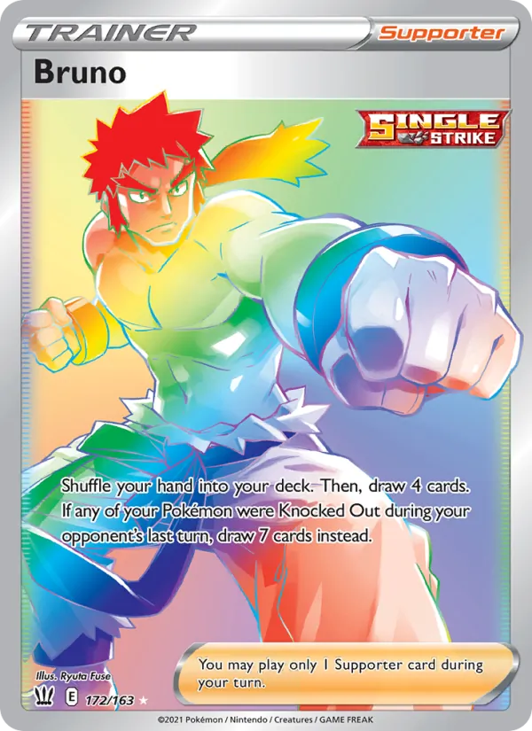 Bruno, Battle Styles Nº 172
