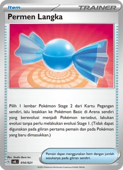 Permen Langka, Sprigatito & Lucario ex Nº 014 Normal