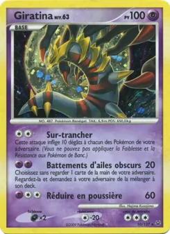 Giratina, Platine Nº 10 Holo