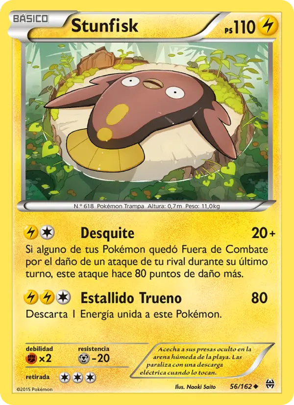 Stunfisk, Turbo Impulso Nº 56