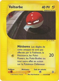 Voltorbe, Aquapolis No. 115 Normal