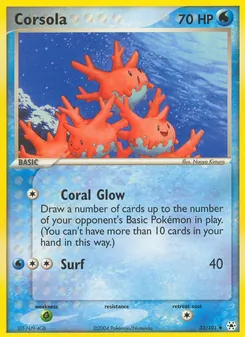 Corsola, Hidden Legends No. 32 Normal