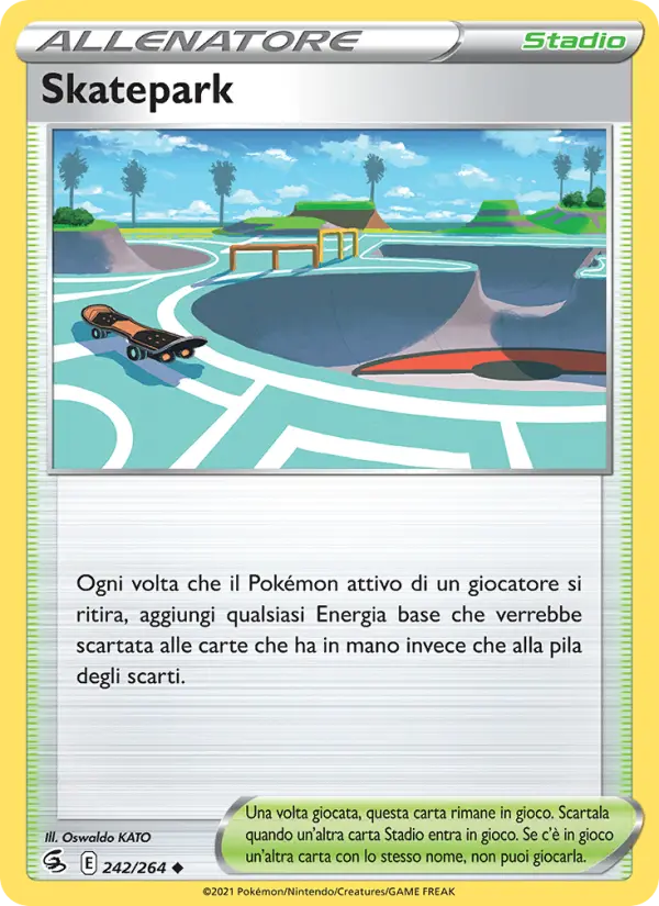 Skatepark, Colpo Fusione Nº 242