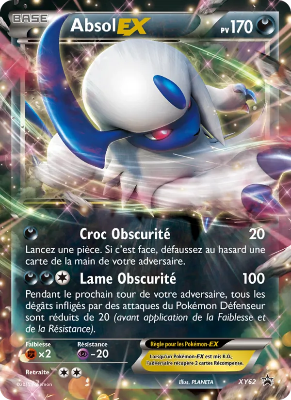 Absol EX, Promo XY No. XY62