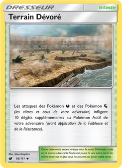 Terrain Dévoré, Invasion Carmin Nº 93 Normal