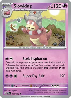 Slowking, Stellar Crown Nº 058 Normal