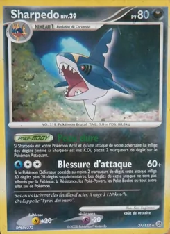 Sharpedo, Merveilles Secrètes Nº 37 Normal