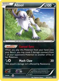 Absol, Roaring Skies No. 40 Normal