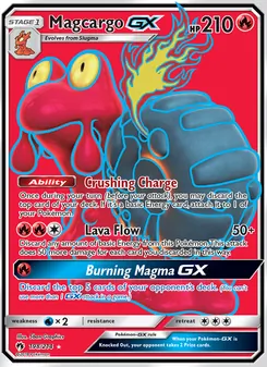 Magcargo GX, Lost Thunder No. 198 Normal