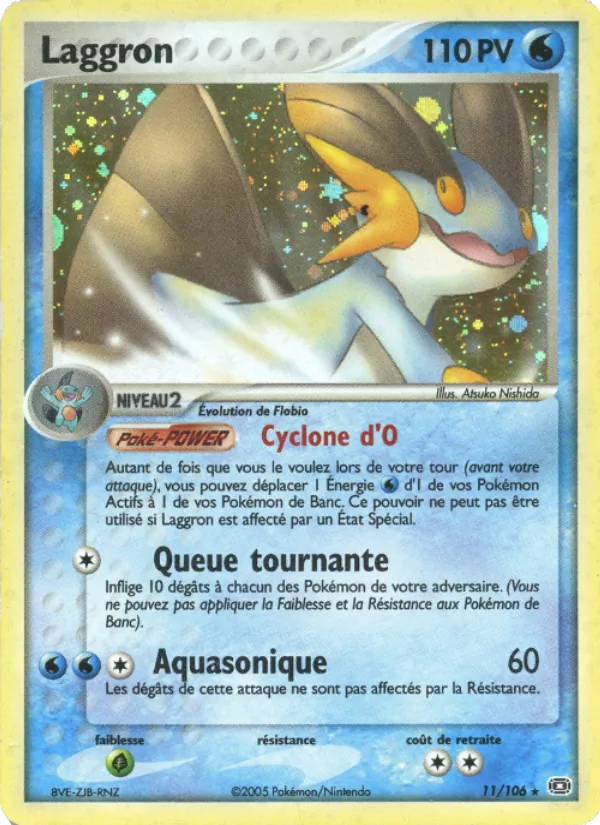 Laggron, EX Émeraude No. 11