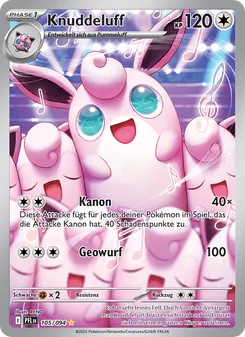 Knuddeluff, Fatale Flammen Nº 105 Holo