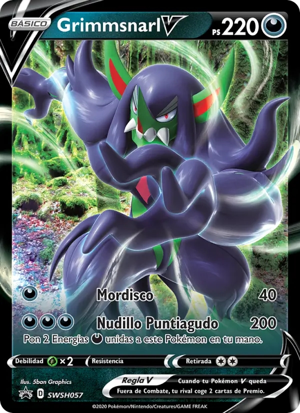 Grimmsnarl V, Cartas de promoción ESES Nº SWSH057