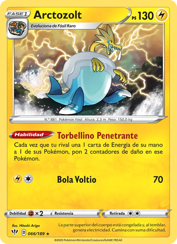 Arctozolt, Oscuridad Incandescente No. 66