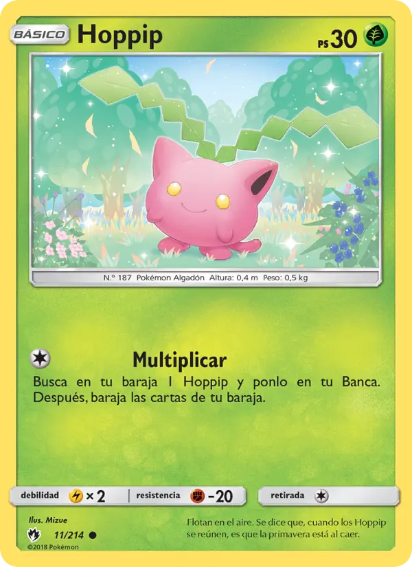 Hoppip, Truenos Perdidos No. 11