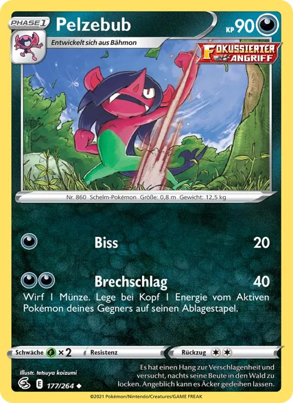 Pelzebub, Fusions Angriff Nº 177