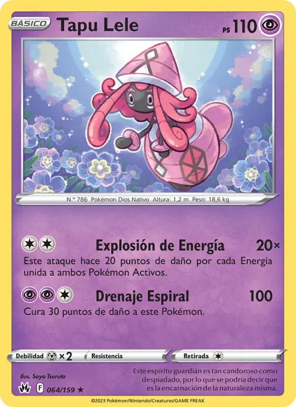 Tapu Lele, Cenit Supremo No. 064