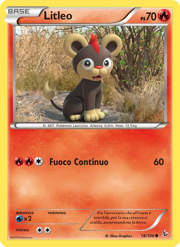 Litleo, Fuoco Infernale Nº 18