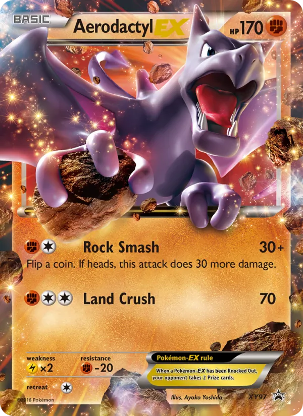 Aerodactyl EX, XY Black Star Promos No. XY97