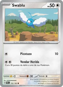 Swablu, Brecha Paradójica Nº 152 Normal