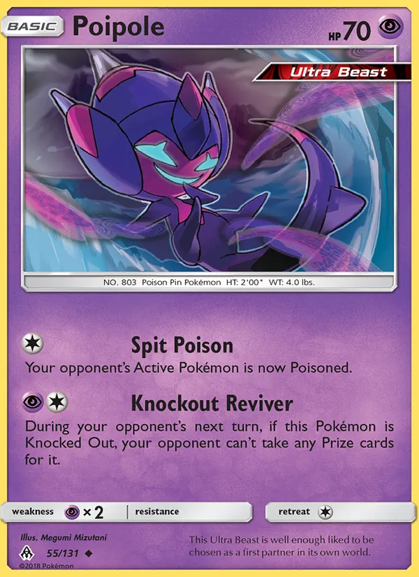 Poipole, Forbidden Light Nº 55