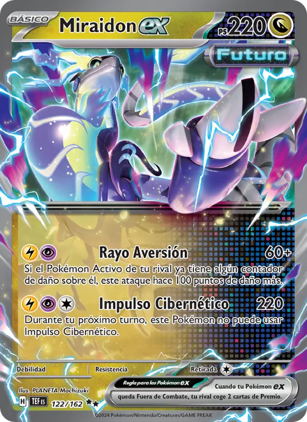 Miraidon ex, Fuerzas Temporales Nº 122