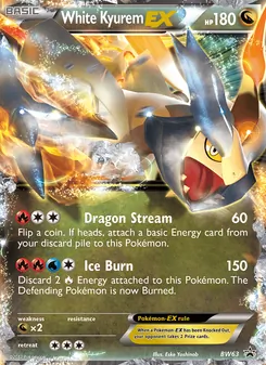 White Kyurem-EX, BW Black Star Promos No. BW63 Normal