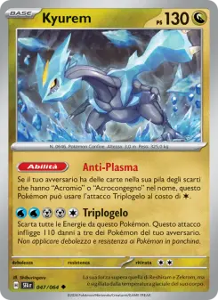 Kyurem, Segreto Fiabesco No. 047 Normal
