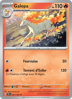 Galopa, Forces Temporelles No. 027 Normal