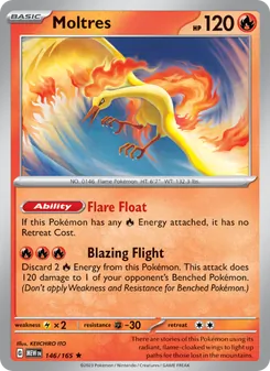 Moltres, 151 Nº 146 Holo