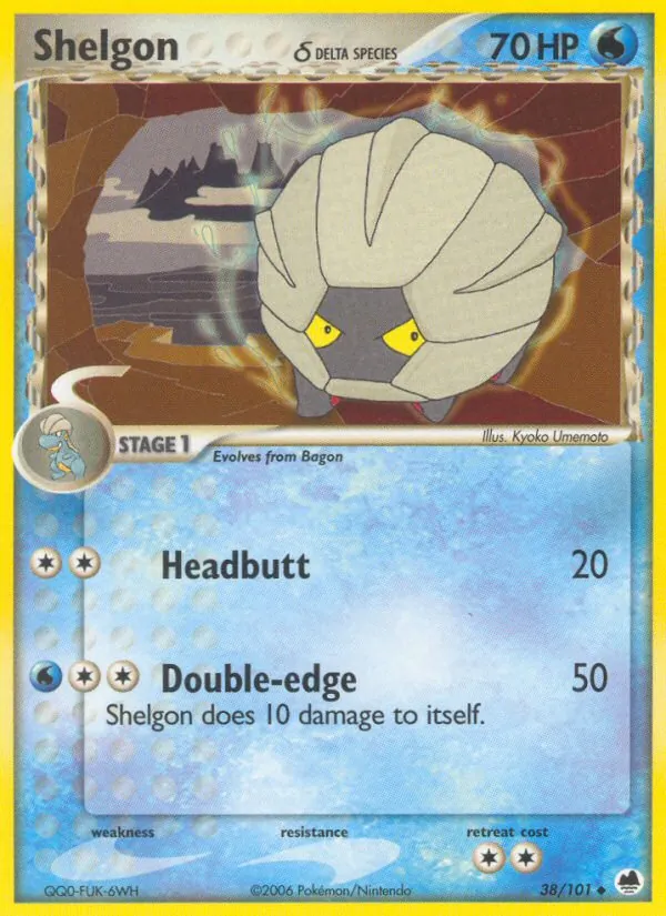 Shelgon δ, Dragon Frontiers Nº 38