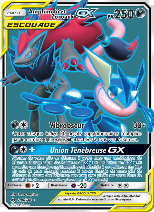 Amphinobi et Zoroark GX, Alliance Infaillible No. 200
