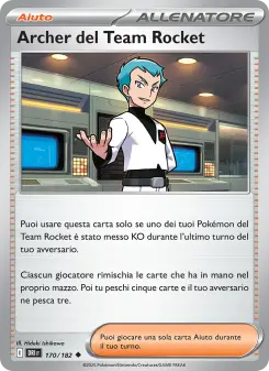 Archer del Team Rocket, Rivali Predestinati Nº 170 Normal