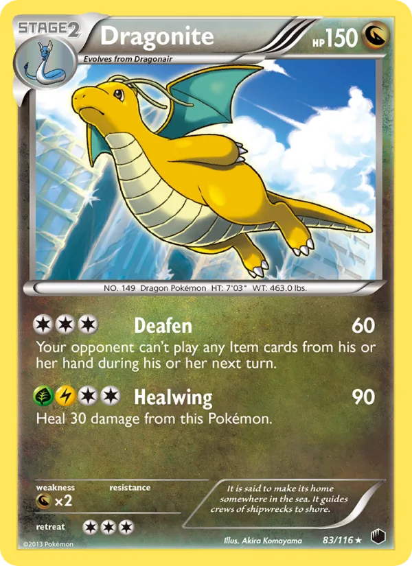 Dragonite, Plasma Freeze No. 83