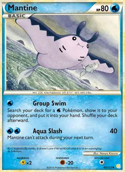Mantine, HeartGold SoulSilver No. 45 Normal
