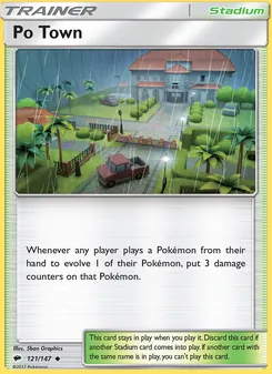 Po Town, Burning Shadows Nº 121 Normal