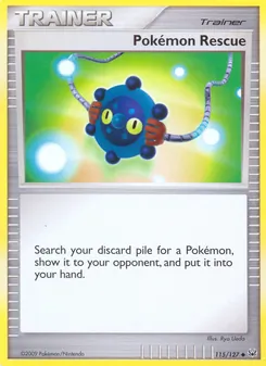 Pokémon Rescue, Platinum No. 115 Normal